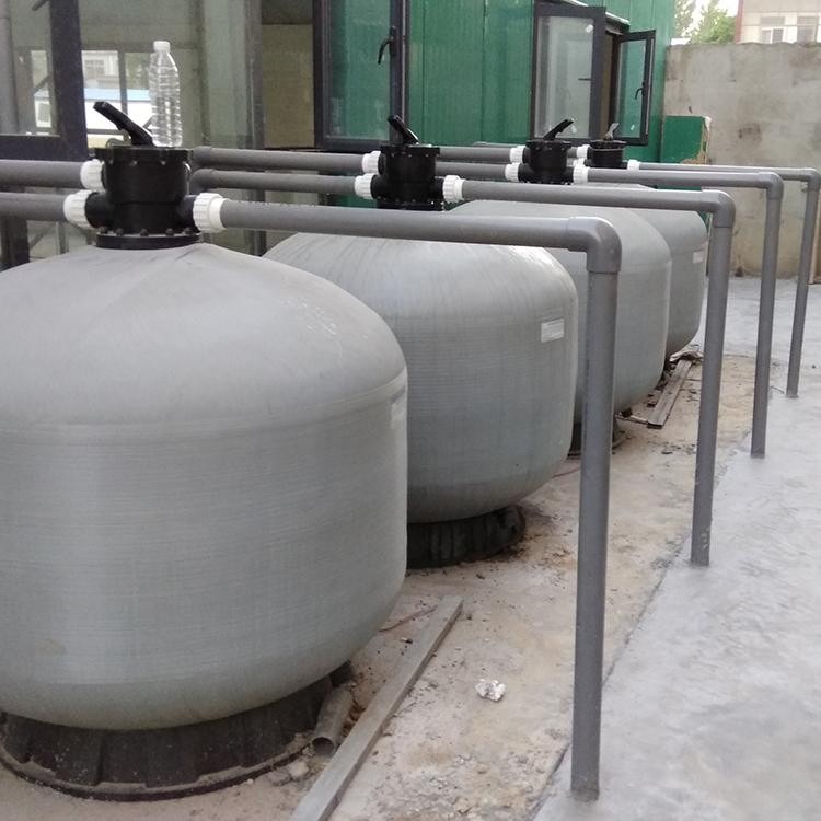 河南金瑞水处理厂家、景观池水处理设备玻璃钢砂缸