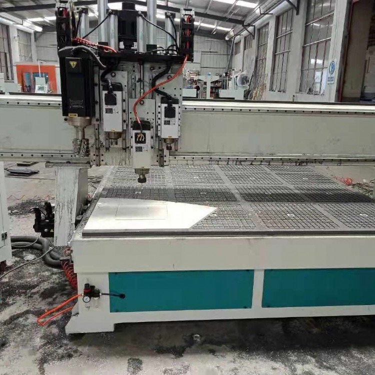华洲牌h-07型号 木工加工中心 定制四工序开料机