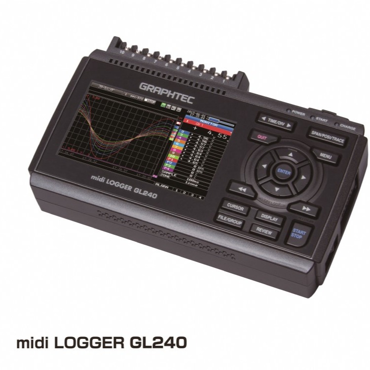 绝缘多通道记录温度记录仪midi LOGGER GL240