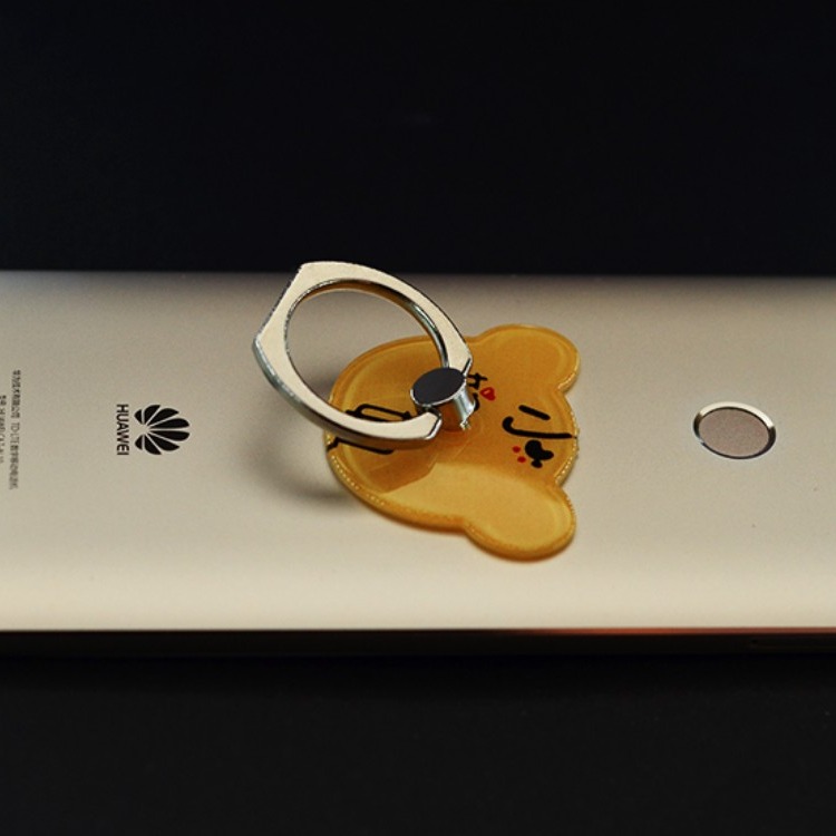 可爱型熊头指环扣、手机懒人支架、厂家定制