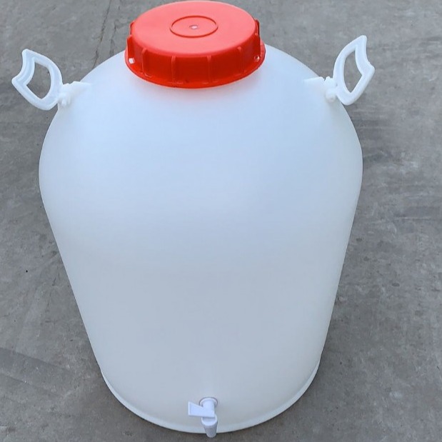 塑料大圆桶 青花瓷塑料坛子 塑料青花瓷塑料桶 带水龙头大圆桶供应