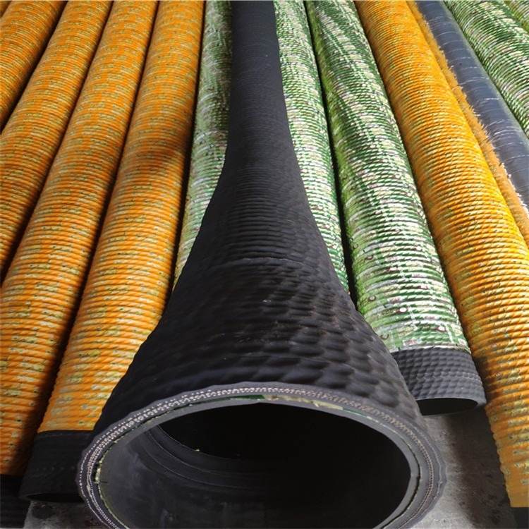 大口径橡胶管 钢丝缠绕胶管 橡胶软管 地埋输水胶管 供应