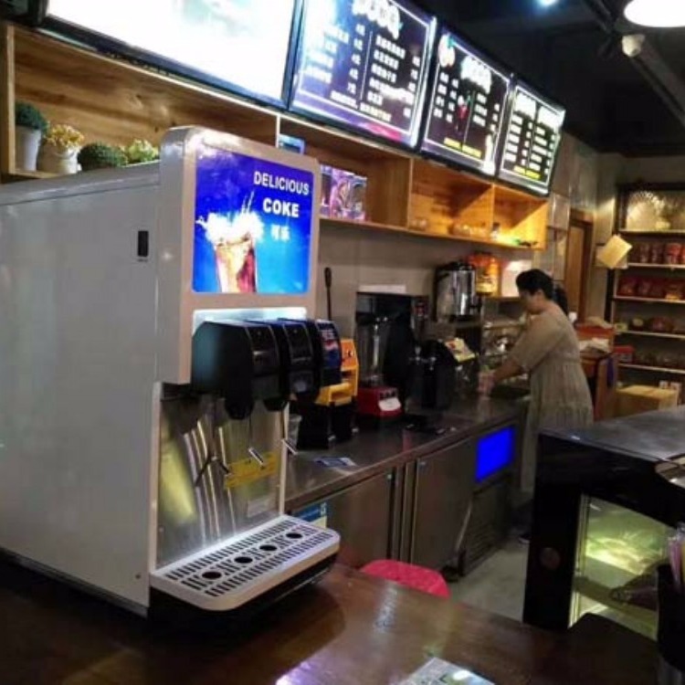 安庆果汁饮料机冷饮机鸡排店可乐机安装