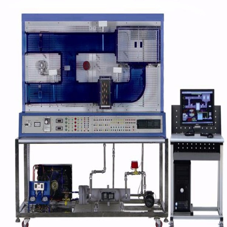 FCZP-1型中央空调自控系统综合实验装置 中央空调实训设备 暖通中央空调系统技能综合实训装置