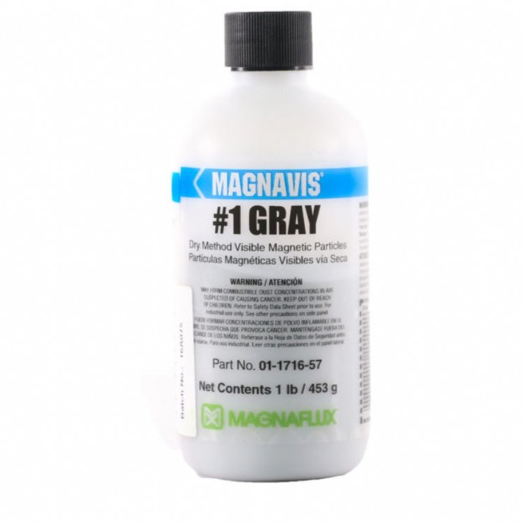 美国磁通MAGNAFLUX MAGNA VIS #1 Gray灰色非荧光磁粉
