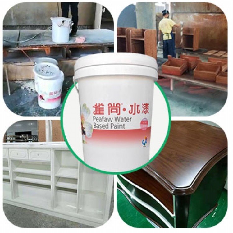 雀尚水性木器漆 木器产品生产厂家专用环保水性漆 厂家直销