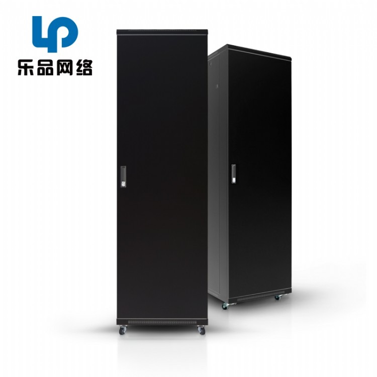 42U网络机柜 高2米0.6米 优质加厚板材