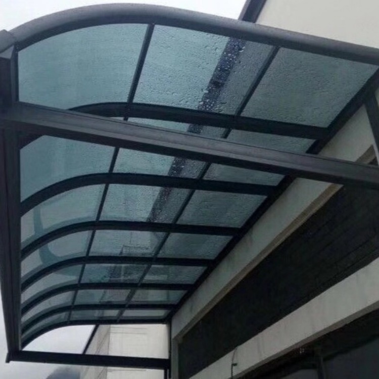铝合金型材耐力板雨棚