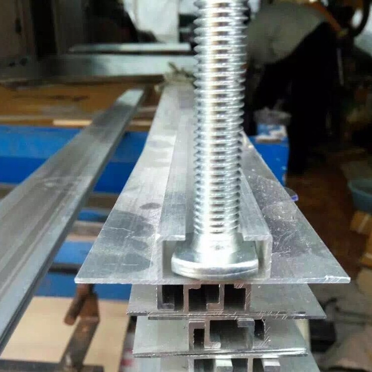 铝滑槽 滑动铝槽 交通标志牌铝槽龙骨 铝滑槽厂家 标牌卡槽 上海吕盟铝业
