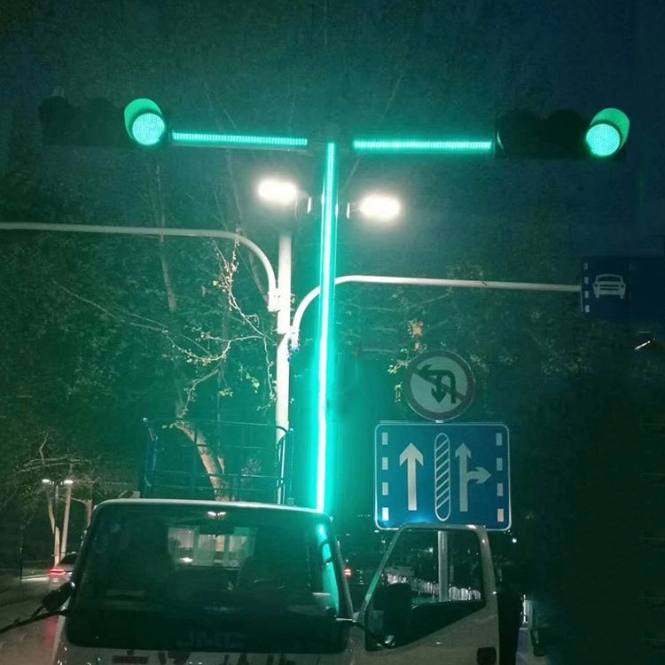 明邑交通1.5m发光带红绿灯或灯杆灯带 信号灯发光条 交通警示灯