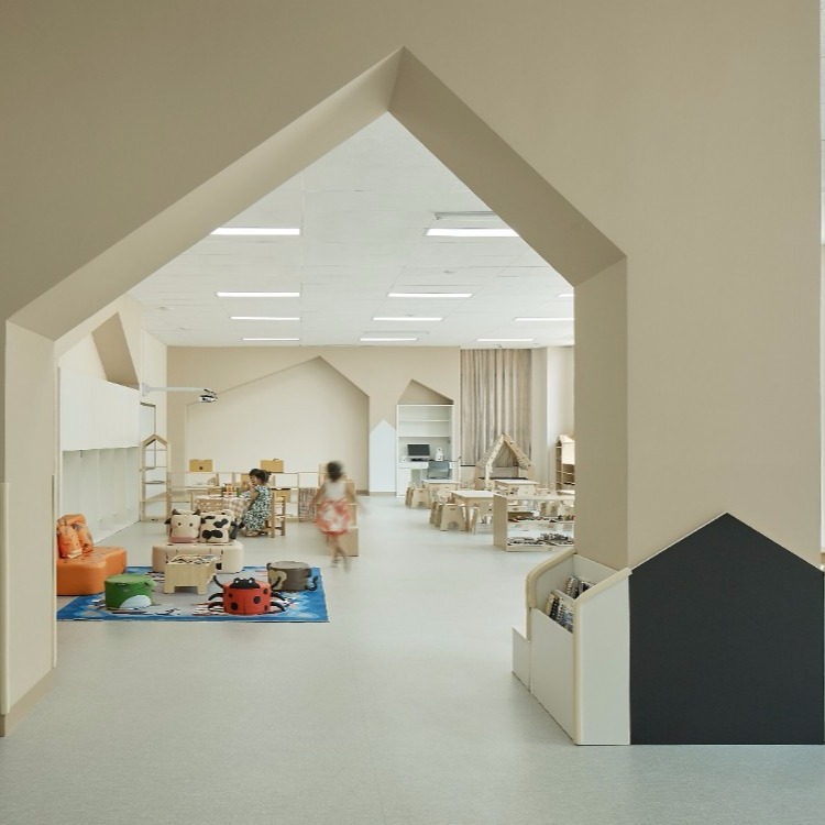 佰色幼儿园设计装修早教中心，儿童主题乐园设计淘气堡设计