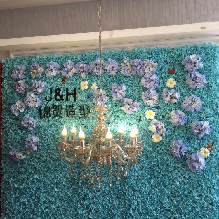 广州圣杰仿真艺术造型花墙，假植物花墙厂家直销