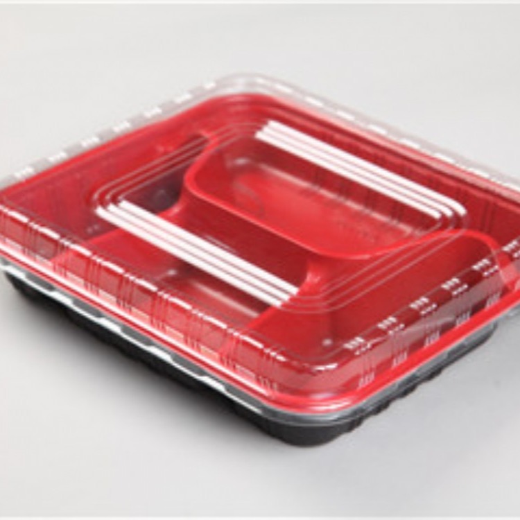 东莞骏鼎食品级吸塑加工厂按需求定制盒一次性塑料快餐盒环保吸塑PP餐盒定制