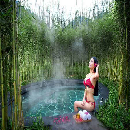 西藏温泉度假村规划设计，温泉水处理设备
