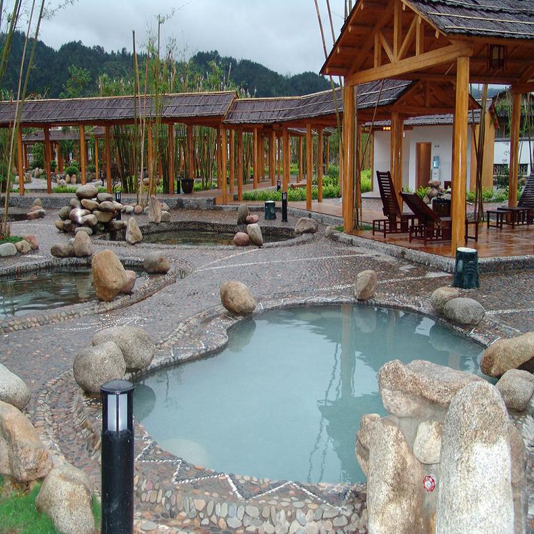 安徽温泉度假村规划设计，温泉水处理设备
