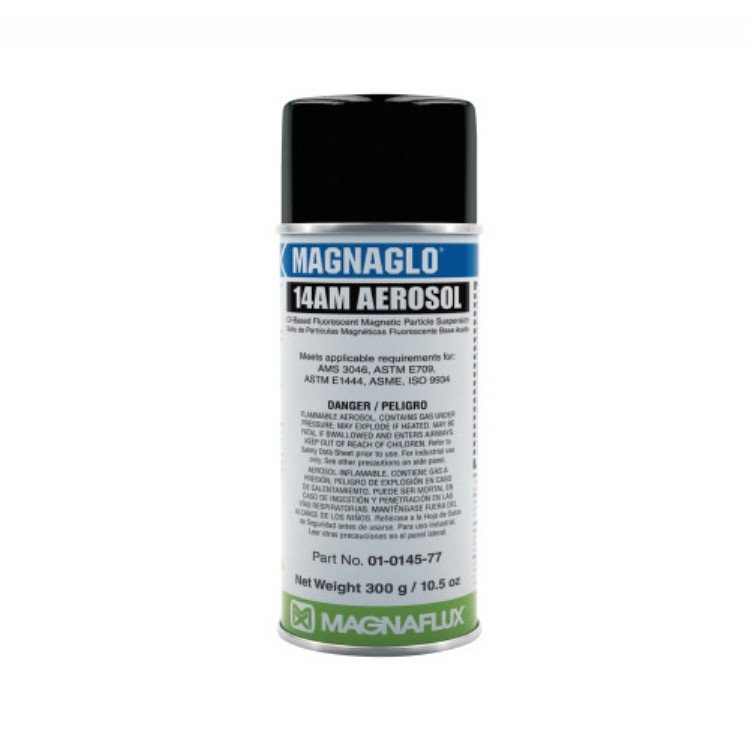 美国磁通MAGNAFLUX MAGNAGLO 14AM Aerosol预混合荧光磁粉油磁悬液