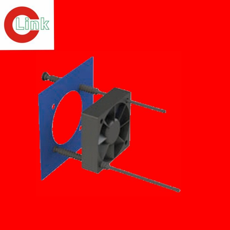 C-Link多组风扇安装配件FMM黑色硅胶硬度40邵尔A工业风扇