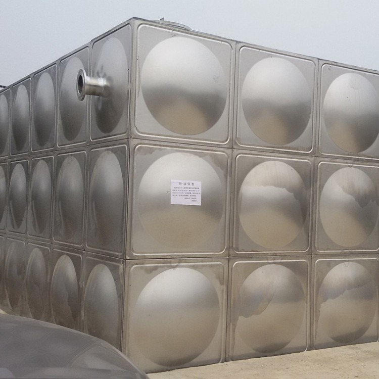 厂家直销不锈钢装配式水箱定做 中央空调膨胀水箱 组合水箱