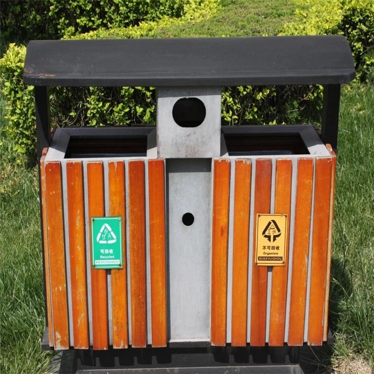 不锈钢户外分类垃圾桶 室外小区分类垃圾桶果皮箱公园景区环卫垃圾箱定制厂家直销