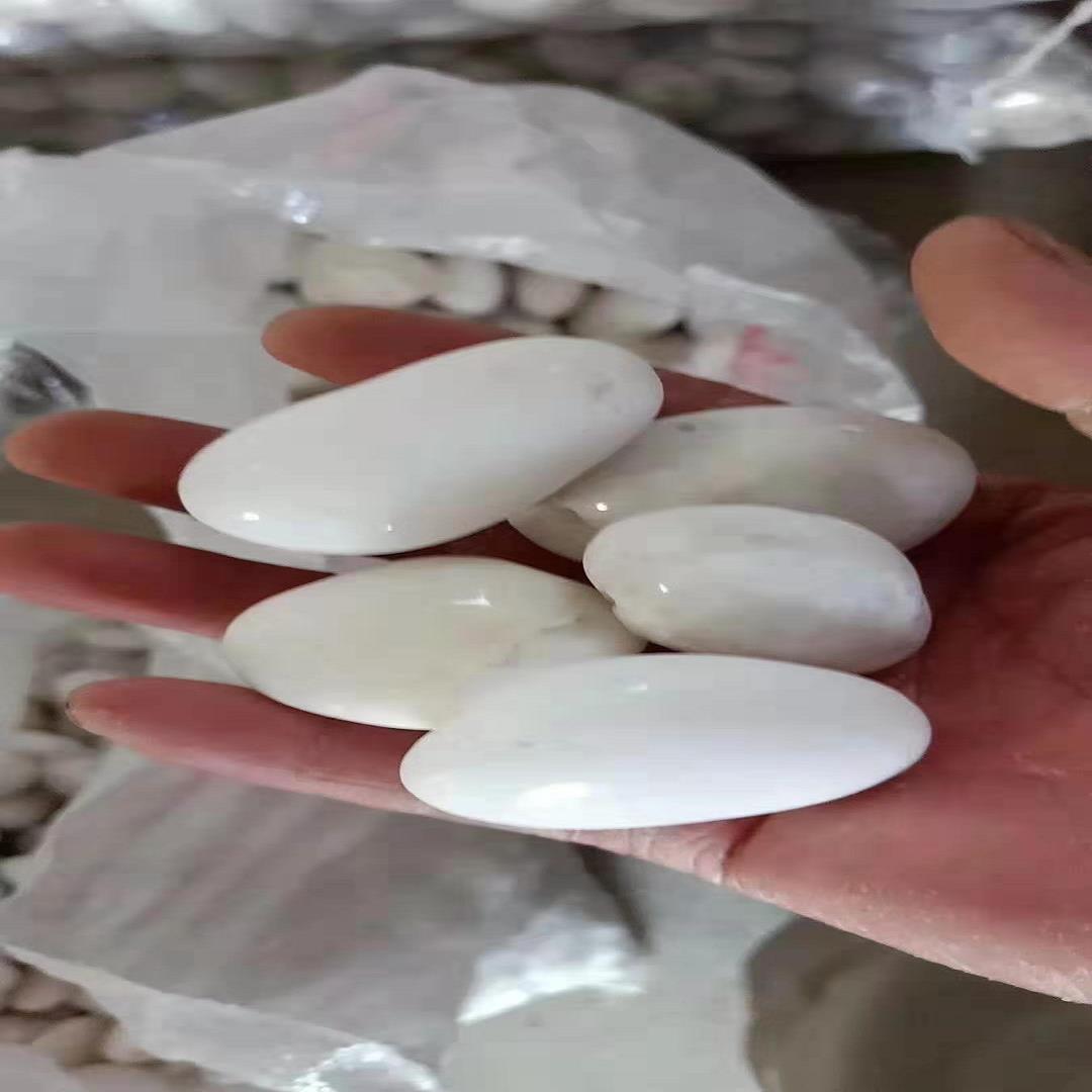 4-6毫米白色鹅卵石产地直销  廊坊4-6毫米白色鹅卵石产地直销