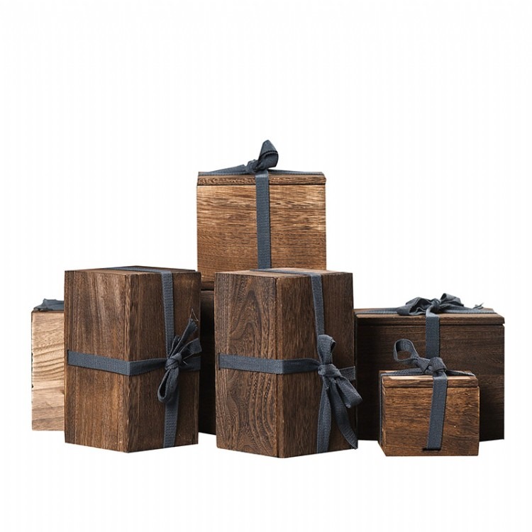 定制茶叶木盒收纳盒高档收藏品木盒
