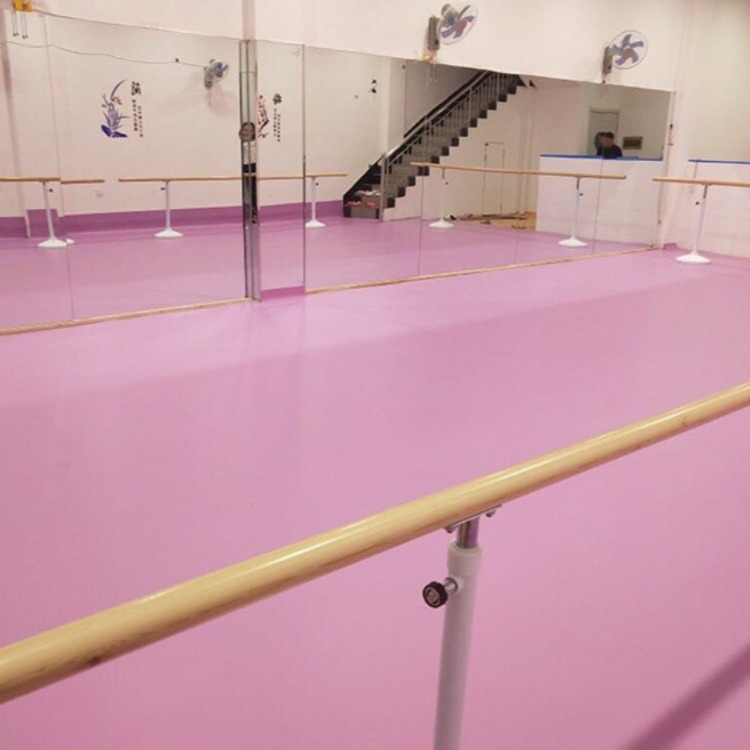 工厂直销防滑舞蹈房室内PVC地板 幼儿园防水塑胶地板PVC地板革 商用吸音地垫  