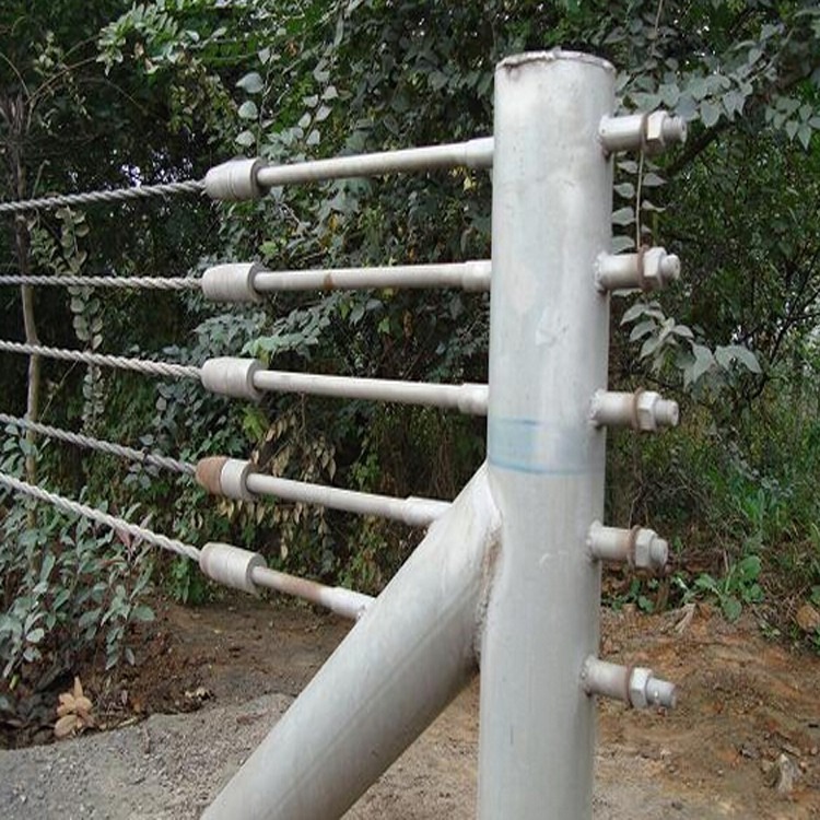 贵州厂家供应绳索护栏  钢丝绳索护栏  桥梁道路绳索护栏  不锈钢镀锌绳索护栏  