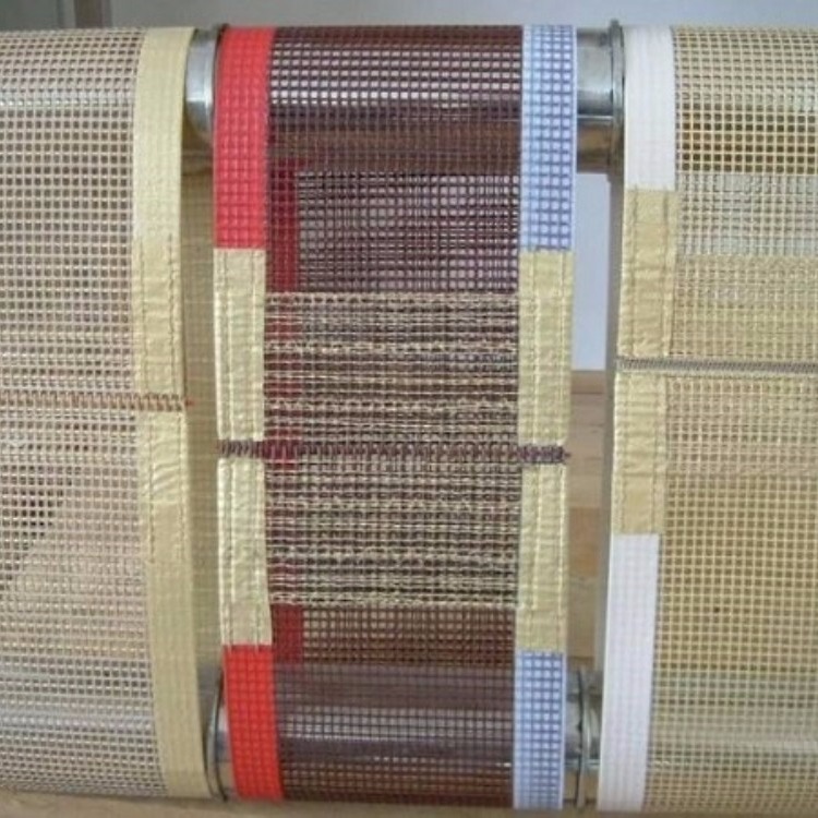俊泰厂家生产 聚四氟乙烯玻璃纤维网 尺寸稳定 阻燃防火 微波烘干网带