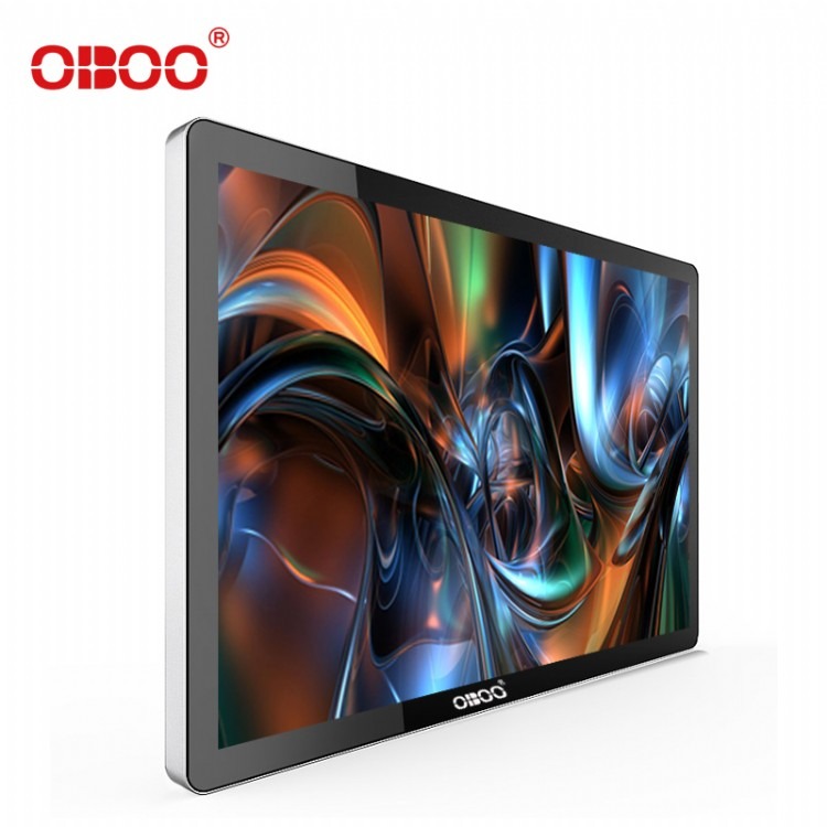 丹东供应OBOO84寸超清4K屏幕智能液晶壁挂式广告机