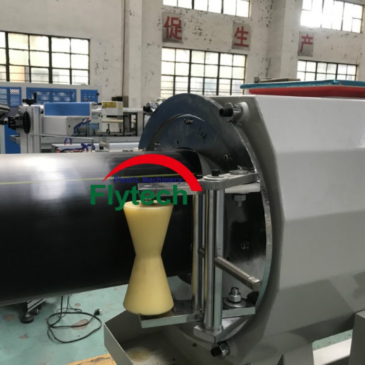 张家港斐捷牌HDPE管材生产线 上海新疆客户使用