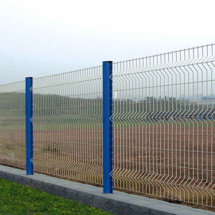 单位桃形柱护栏网 新型景观护栏网 市政美观护栏网