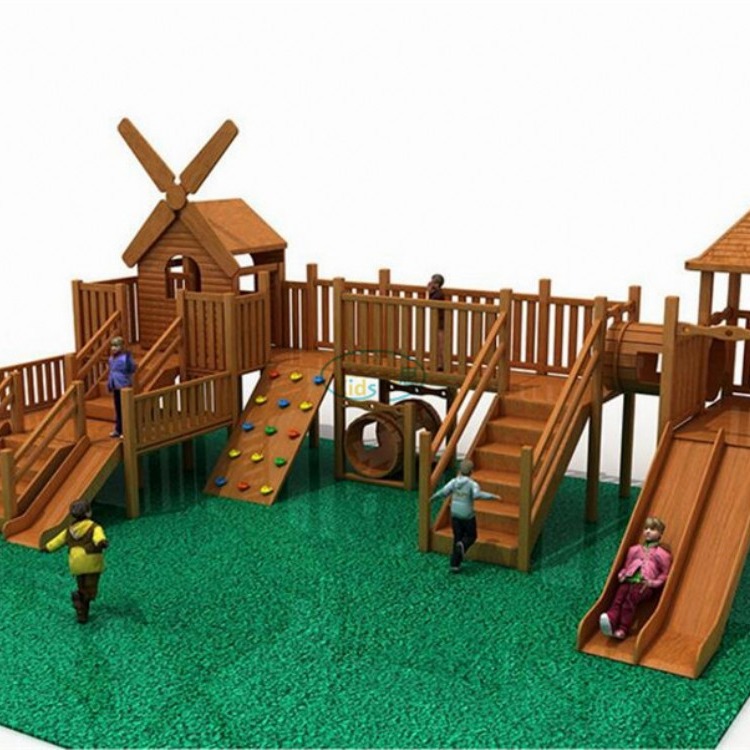 木质滑梯木质组合滑梯木质拓展幼儿园玩具儿童游乐设备源头厂家