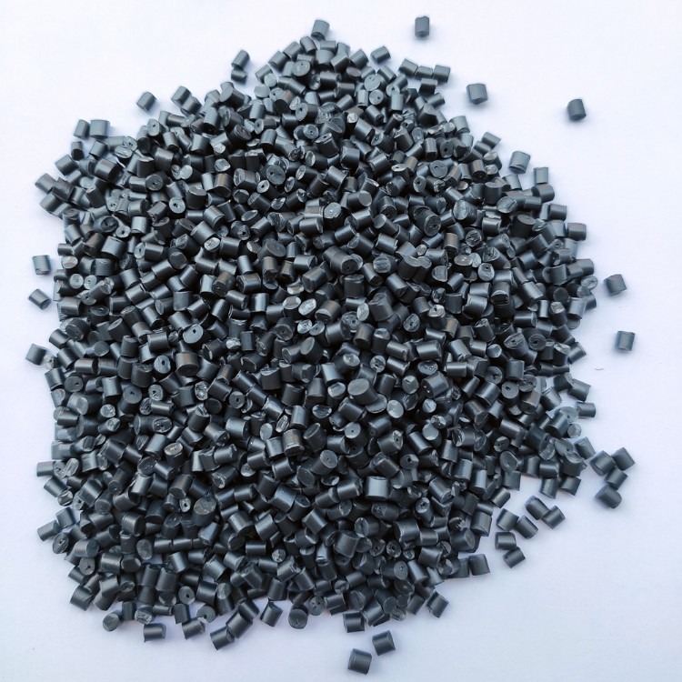 黑色HIPS再生颗粒475抽粒料高冲击聚苯乙烯改苯再生塑料颗粒