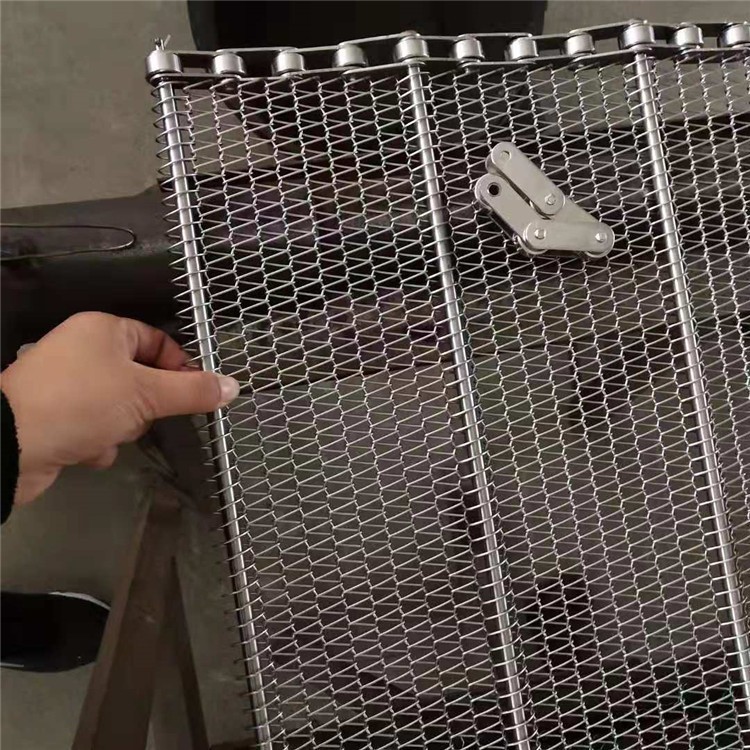 速冻机螺旋网带 耐高温输送烘烤药材烘干加密乙型304不锈钢网带
