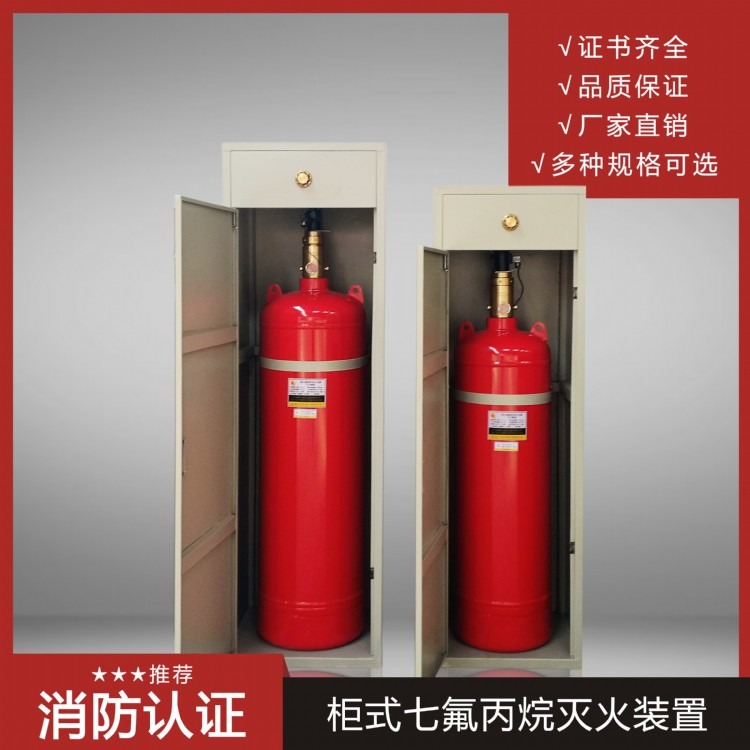 气体灭火 柜式七氟丙烷灭火设备 广东柜式七氟丙烷厂家