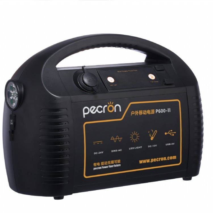 百克龙户外移动电源P600-II便携式交直流电站pecron