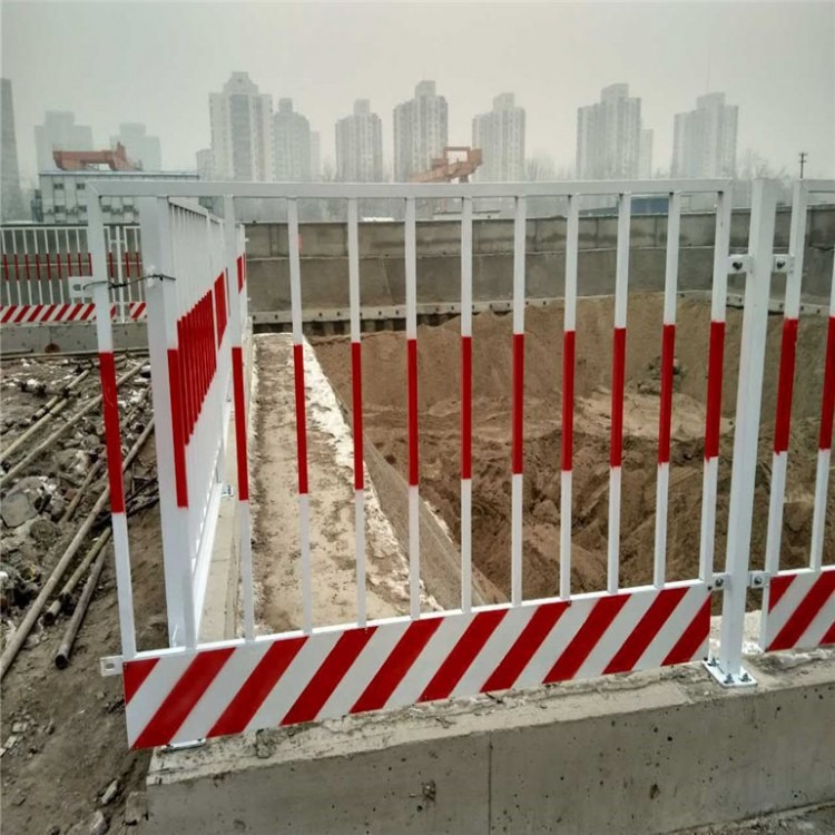 竖杆型临边基坑护栏建筑工地施工防护栏杆