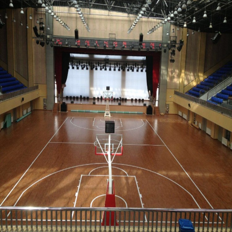商洛商南篮球馆运动木地板 凯伟德厂家直销运动木地板