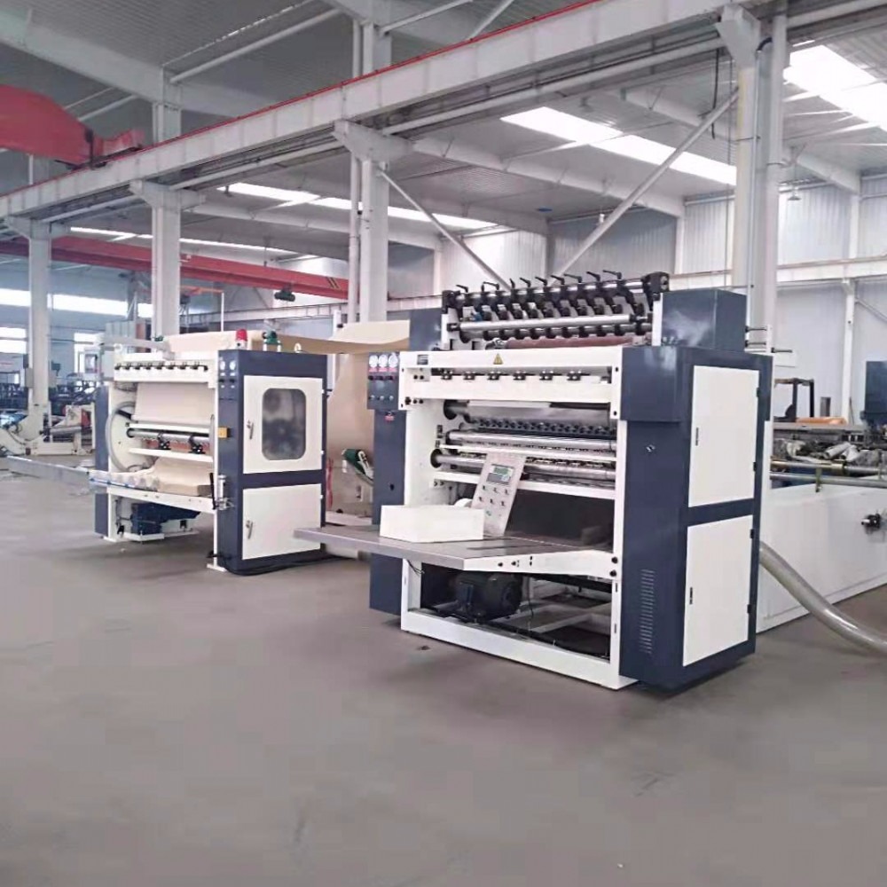 潍坊中顺   抽纸加工设备    抽纸机器    高速抽纸折叠机     全自动抽纸机器