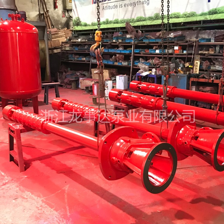 龙事达XBD12.0/10GJ消防泵干式长轴深井泵轴流泵不锈钢高扬程长轴消防深井泵