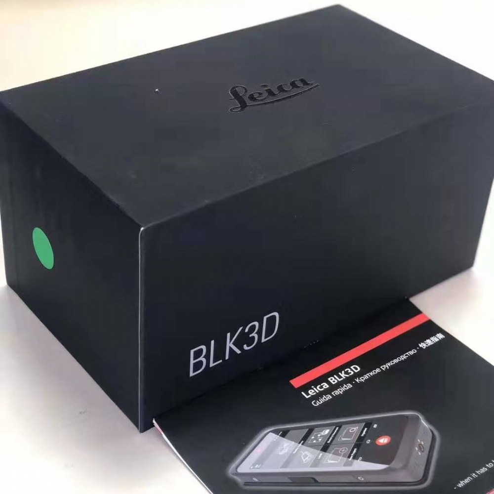徕卡三维实景测量仪BLK3D拍照即测量，能装进口袋的测量神器