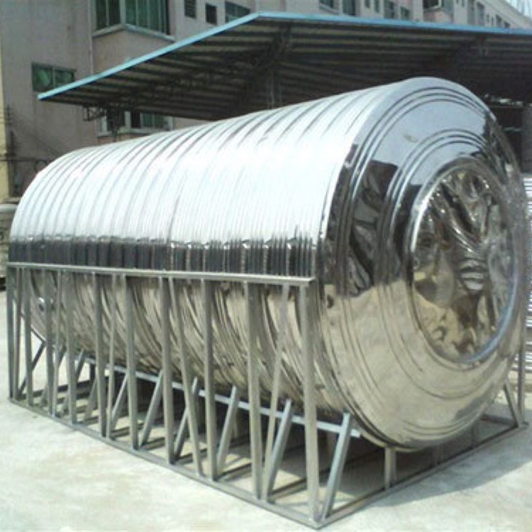 不锈钢水箱贝州厂家直销  圆形水箱厂家定制    不锈钢圆形水箱价格