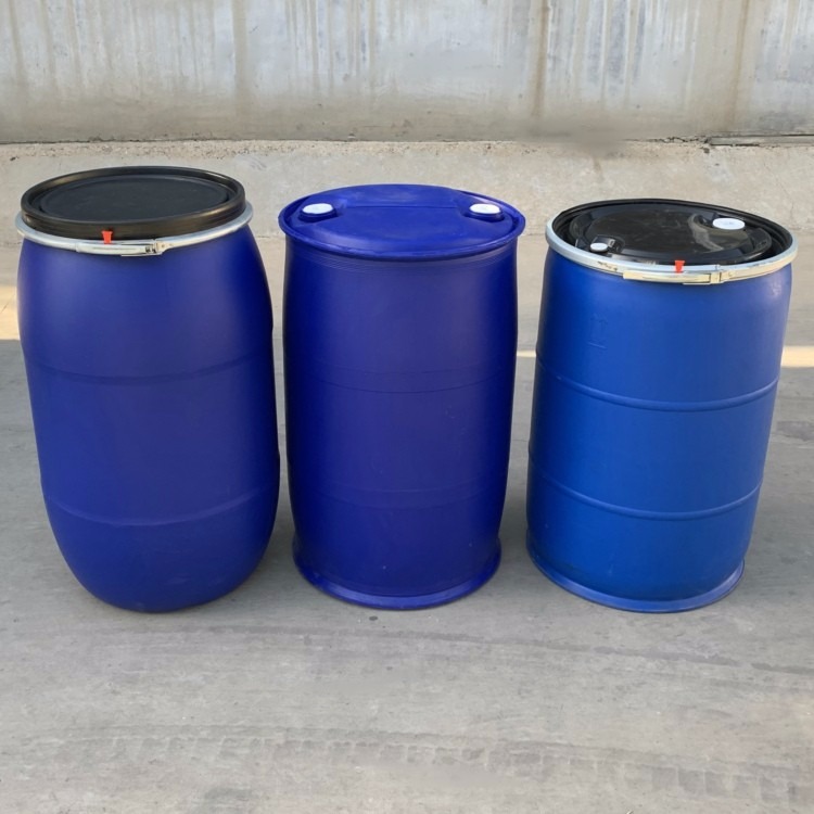 200升塑料桶-200公斤塑料桶-蓝色化工桶