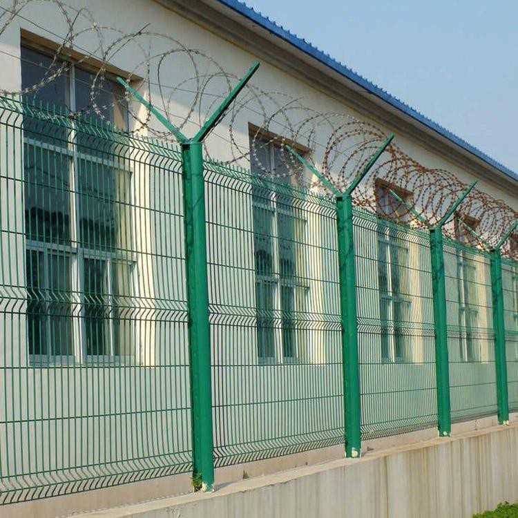 嘉格铁丝网厂 监狱防护网 监狱钢网墙安装 戒毒所钢网墙