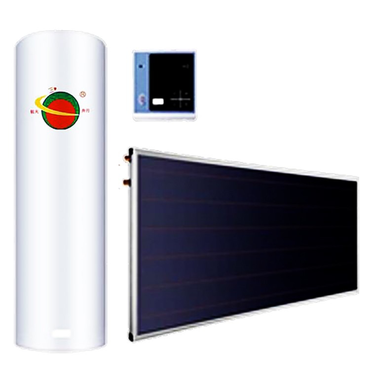 厂价直销 阳台壁挂式太阳能热水器 平板太阳能 分体承压式
