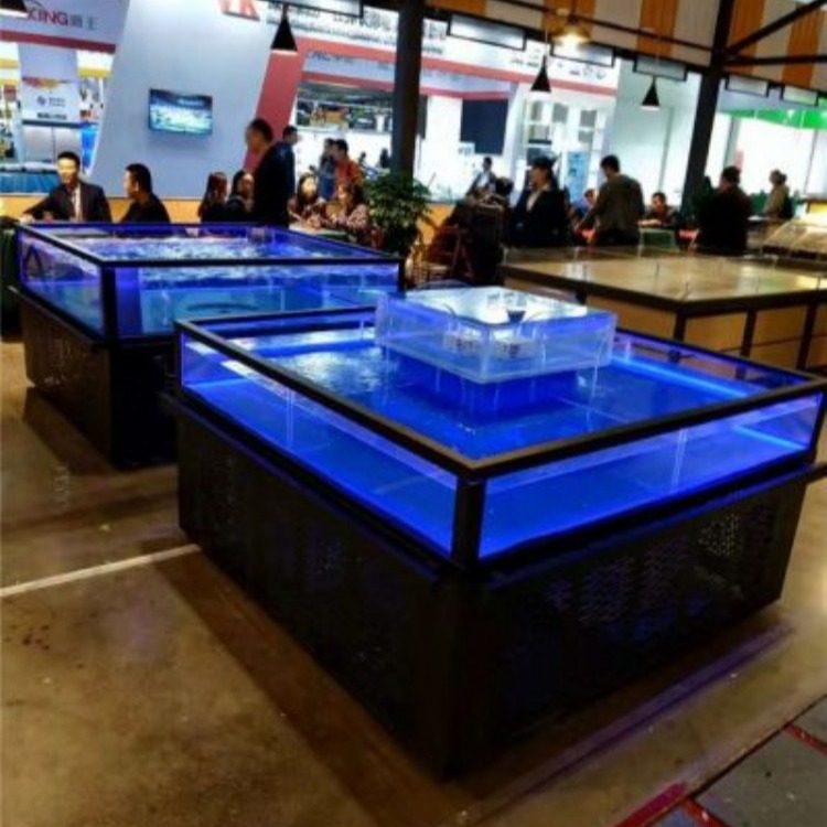 广州大型海鲜池订做价格-深圳洋清水族鱼缸生产厂家