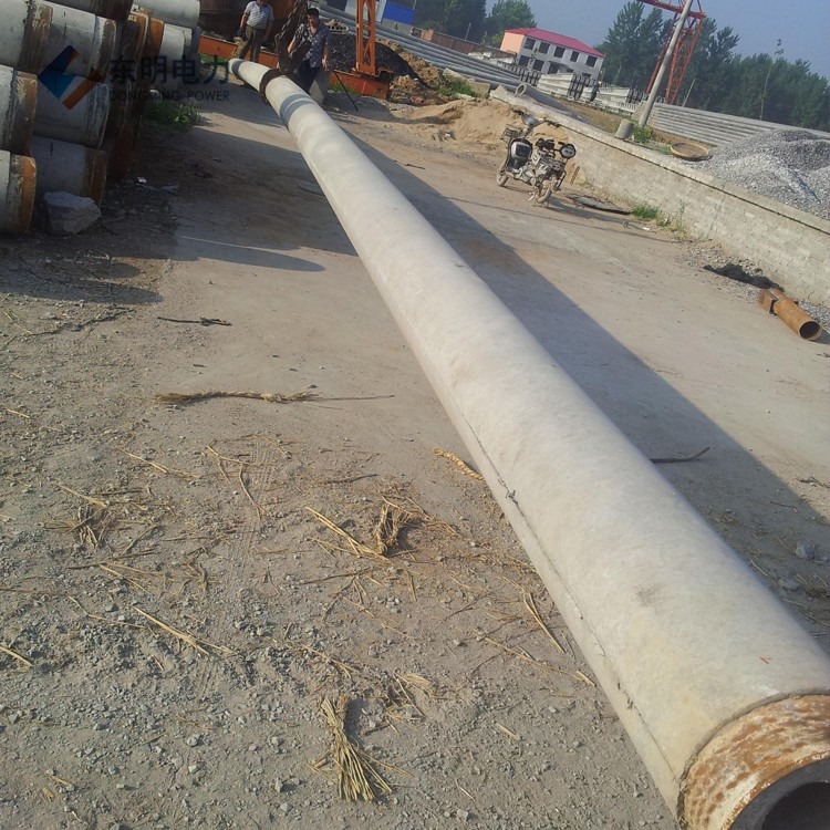 东明供应保定12米水泥电线杆 12米预应力电杆价格  190-12米国标水泥杆
