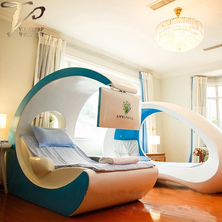 玻璃钢厂家定制大型外壳医疗设备沙发床壳体核磁共振健康外壳加工