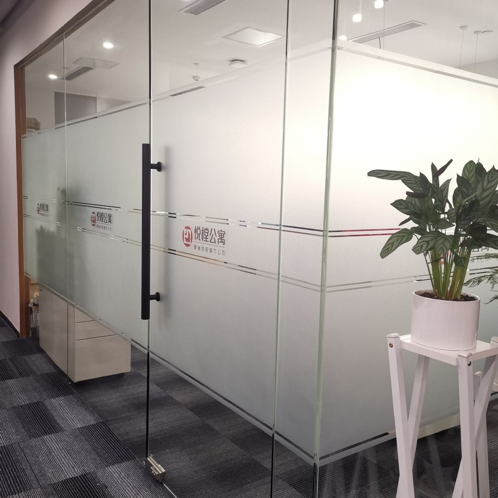 上海办公室玻璃贴膜 玻璃贴膜效果图 上海建筑玻璃贴膜