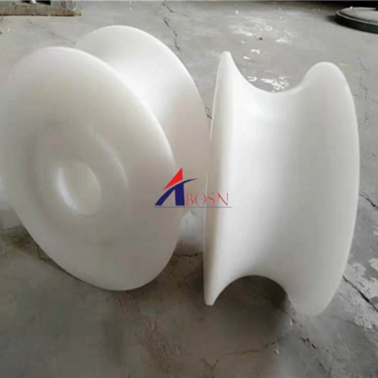 大型机械设备耐磨润滑轴套 机械滑轮 UHMW-PE工程塑料轴套 艾堡森生产厂家 欢迎洽谈合作 塑料齿轮 塑料齿轮